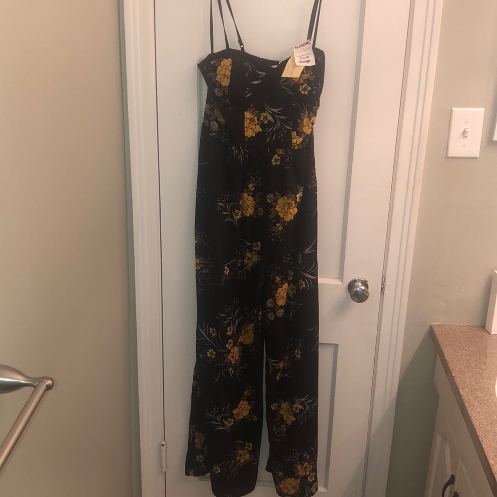 Brand new floral jumpsuit